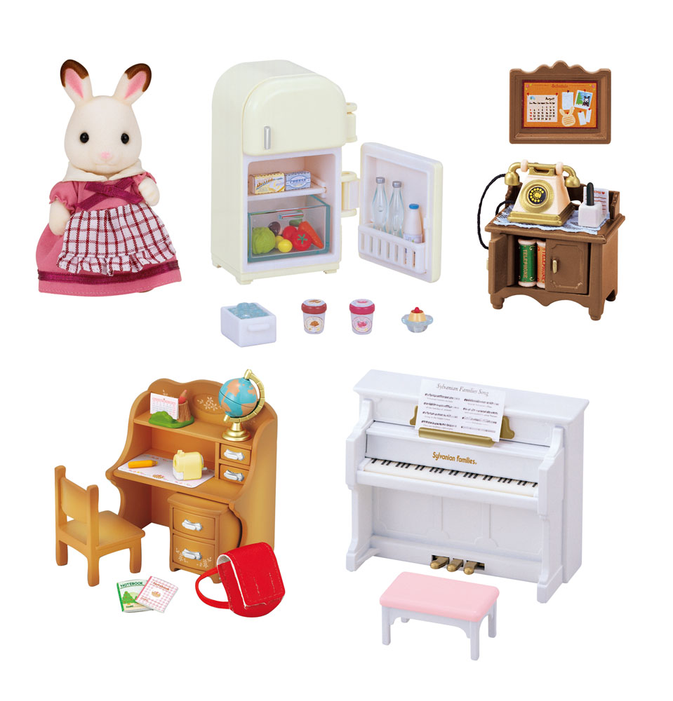 sylvanian furniture bundle